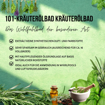 Preview: abamed Info 101-Kraeuter Kraeuteroelbad